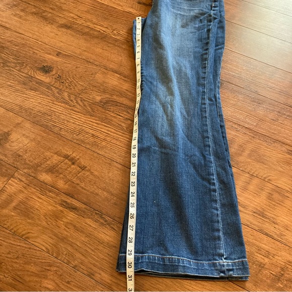 Talbots Flare Jeans Denim Wide Leg Pants Size 12 - Picture 8 of 8
